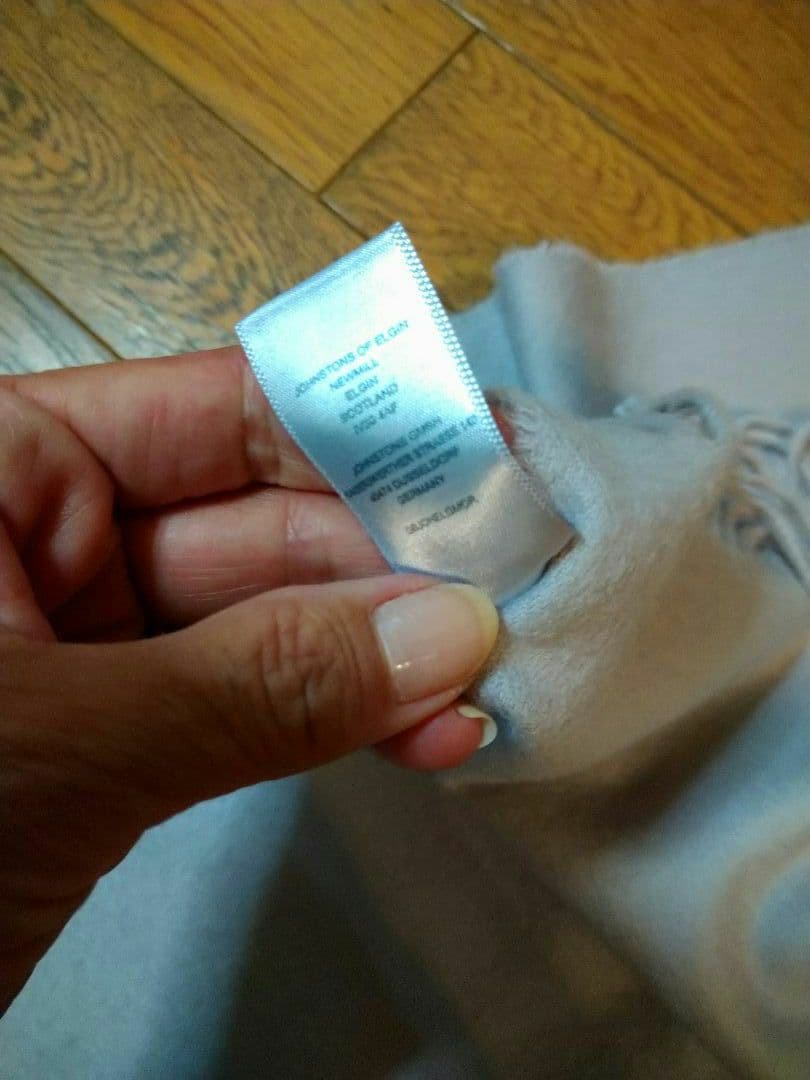 本日のみ値下げジョンストンズ カシミヤ100％ ストール