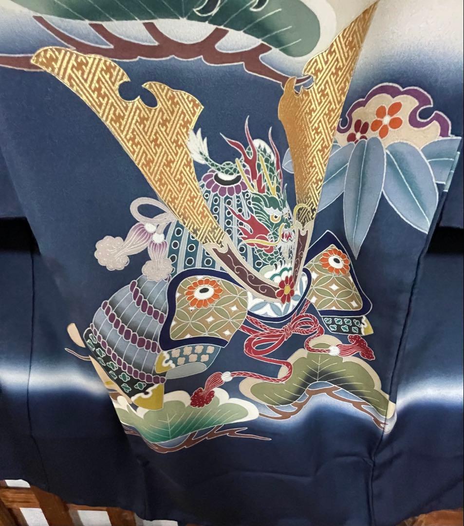 七五三ご準備☆　美品　正絹　高級祝い着 七五三 お宮参り