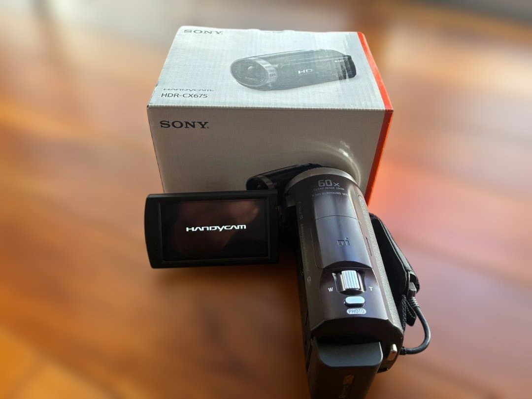 SONY　HDR-CX675ビデオカメラ