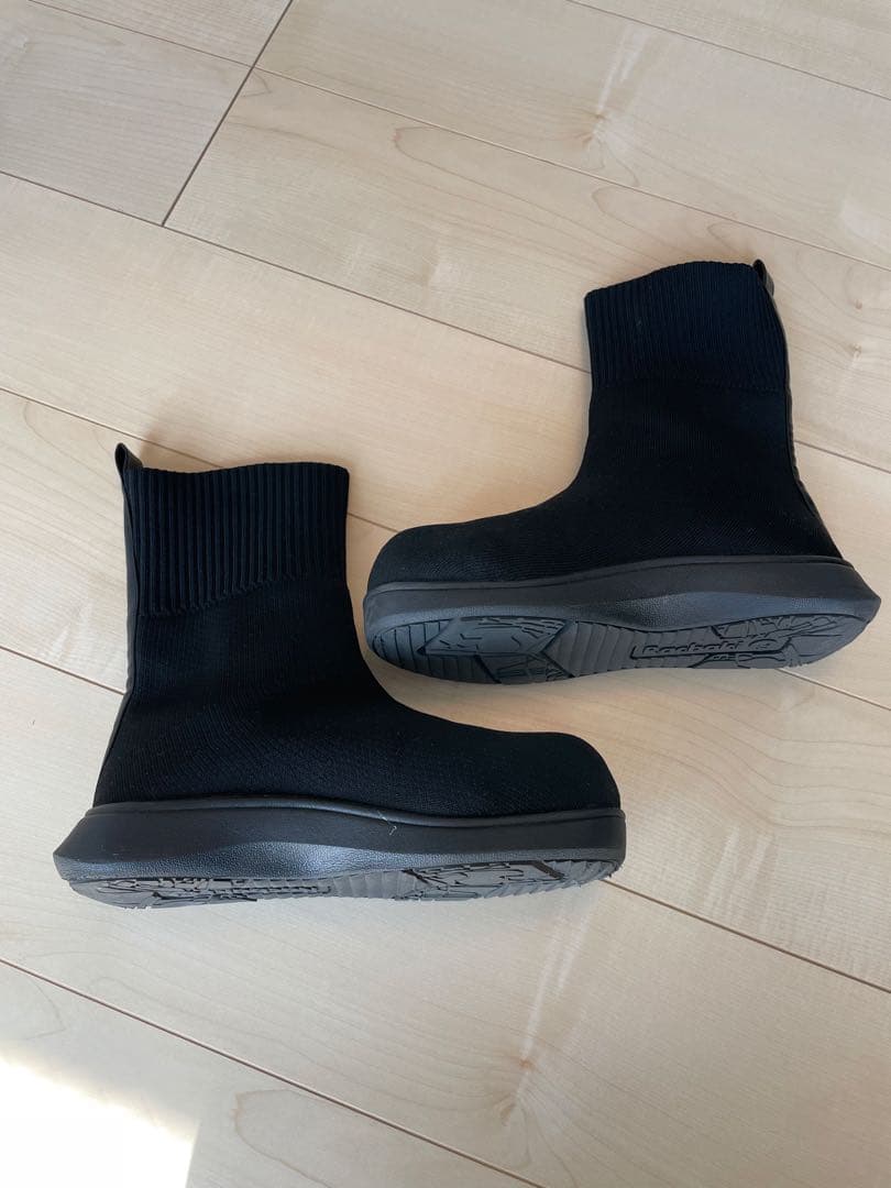 【美品】Racbaki ニットブーツ ブラック