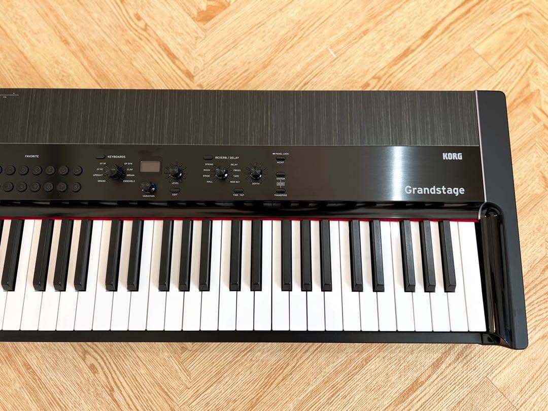 【完動美品】KORG GS1-88 Grandstage 黒木目調がカッコいい！
