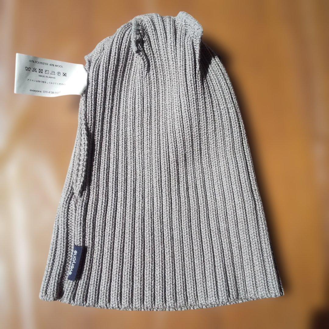 everyone basic beanie グレー