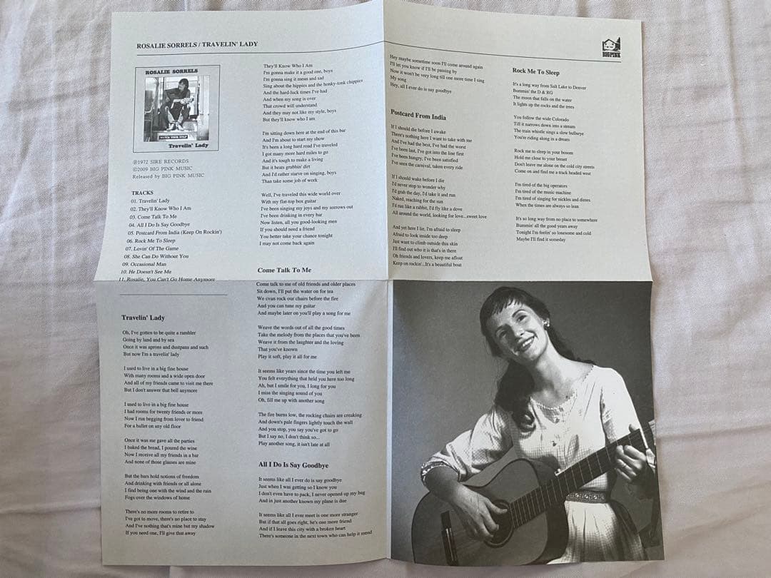 入手困難！ROSALIE SORRELS TRAVERIN' LADY