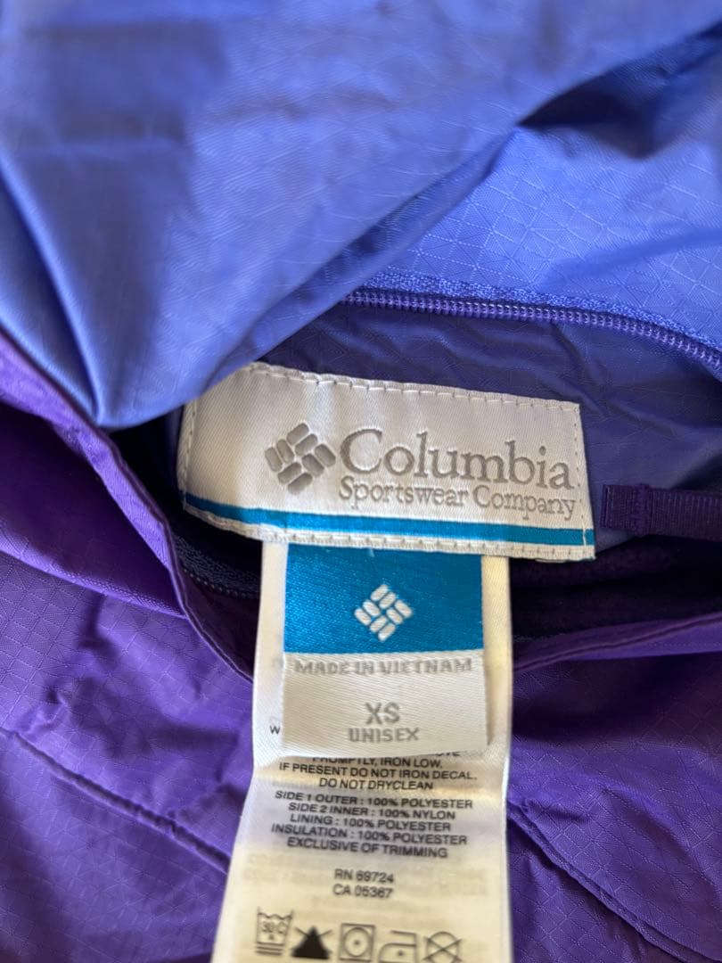 Columbia XSスキーウェア ゴーグルおまけ付