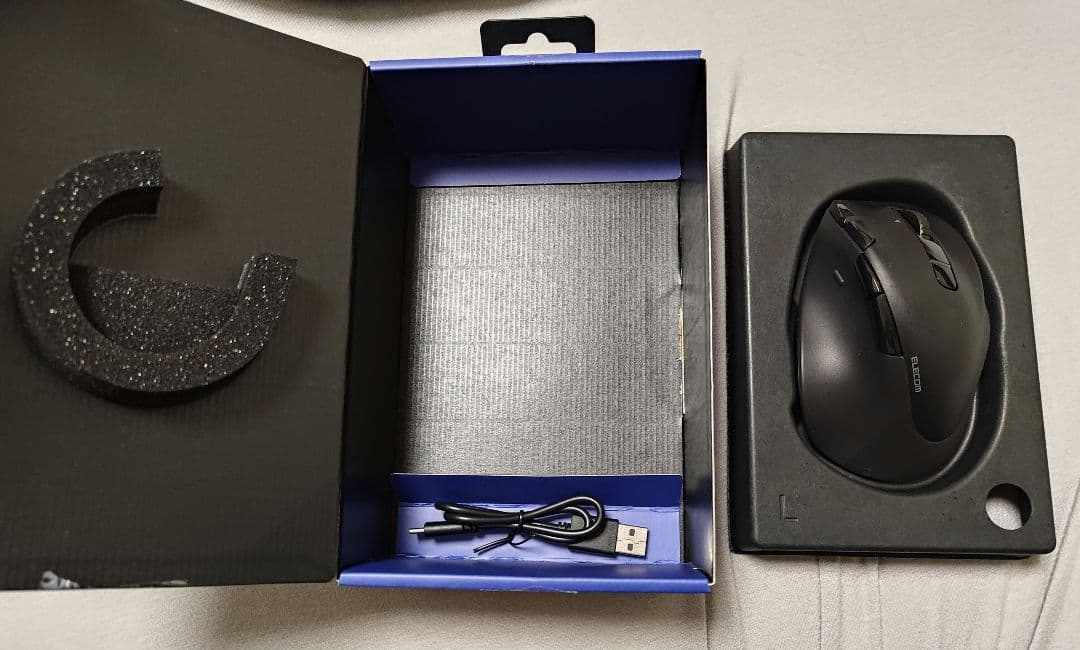 エレコム EX-G PRO Lサイズ　右手用　XGL50MBSKBK
