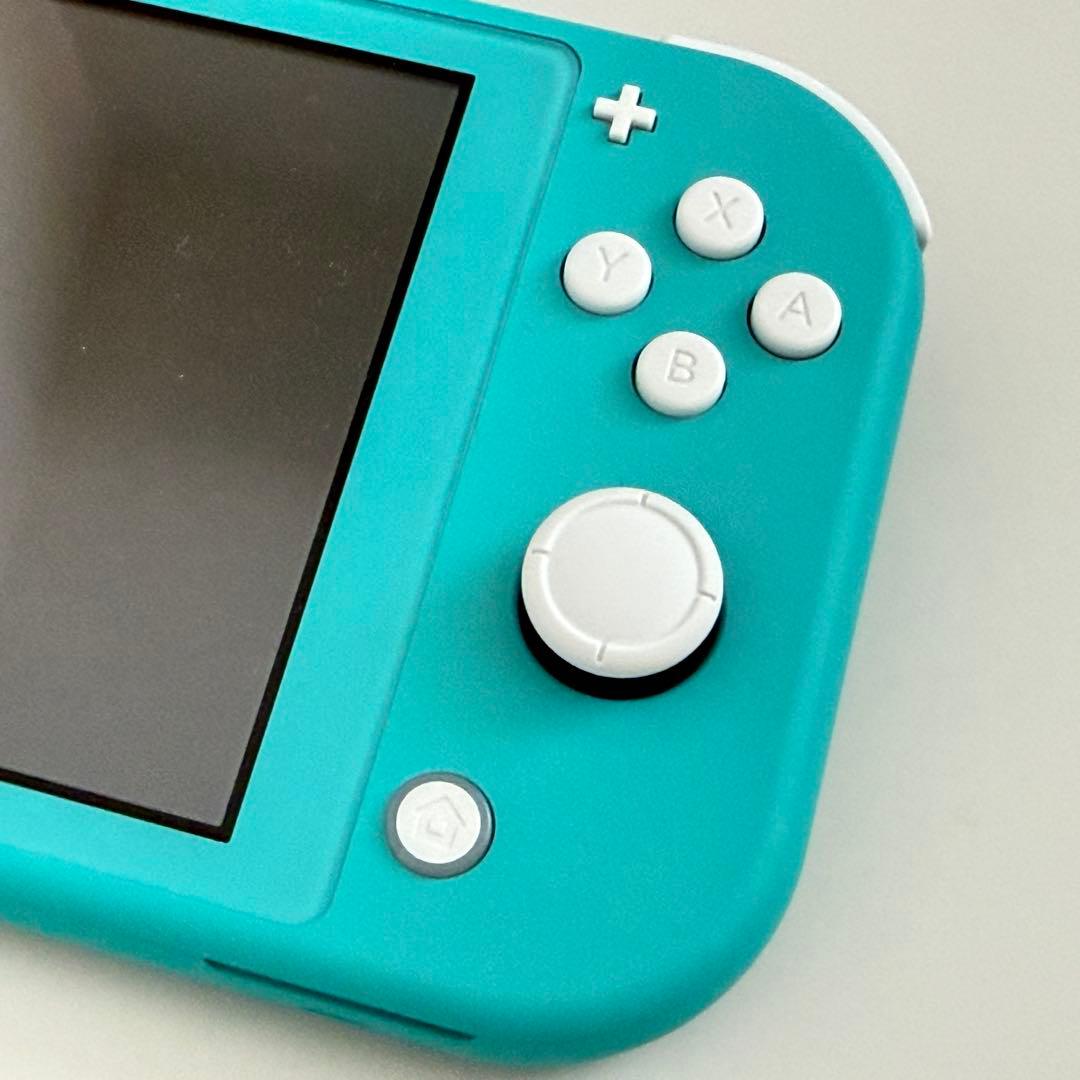 美品 Nintendo Switch Lite ターコイズ 本体 不具合なし