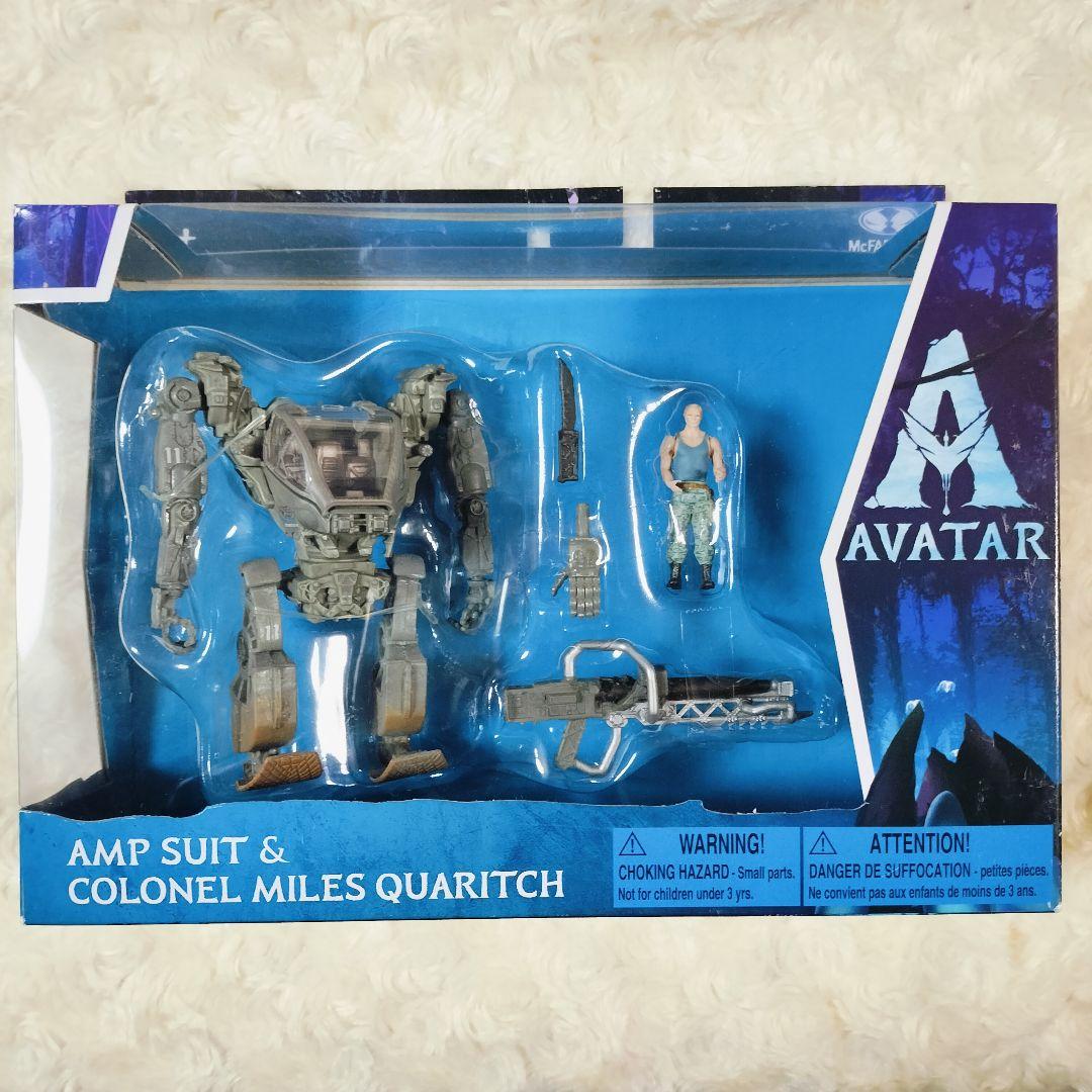 新品 アバター AVATAR フィギュア AMPスーツ & マイルズクオリッチ