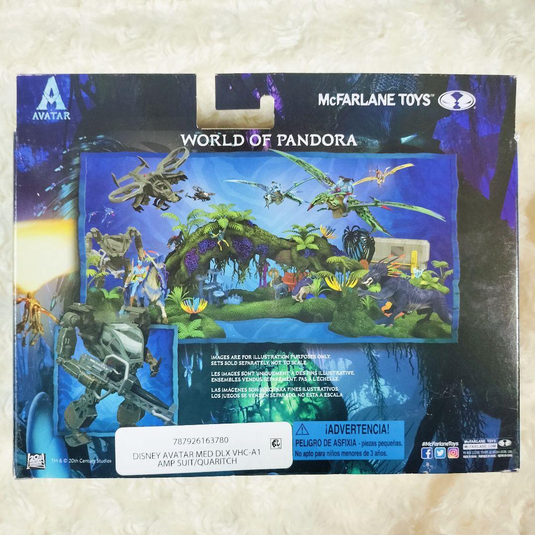 新品 アバター AVATAR フィギュア AMPスーツ & マイルズクオリッチ