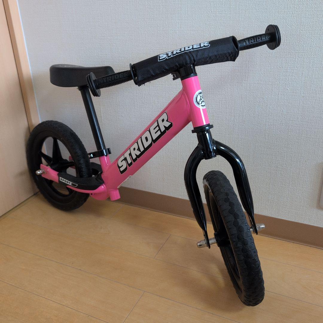 【超美品】ストライダー12　ピンク　スポーツタイプ