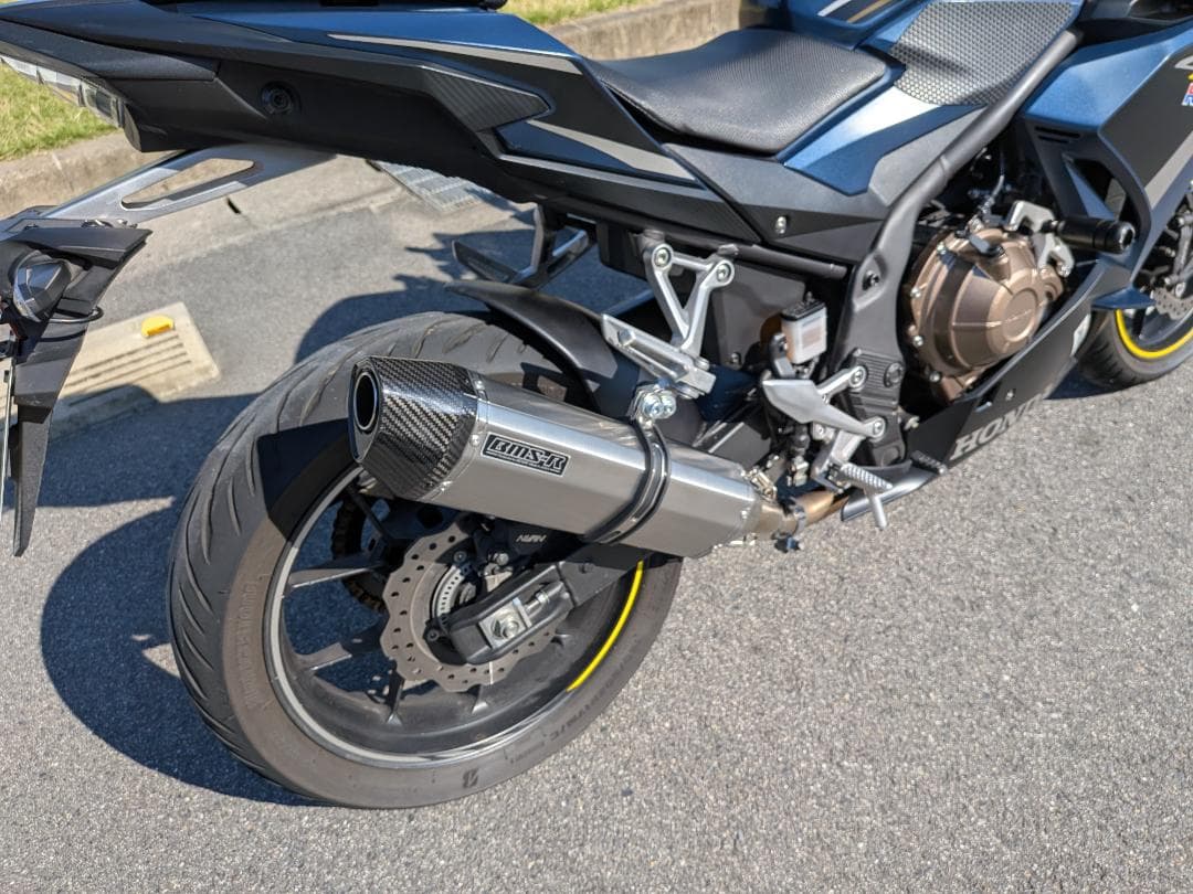 CBR400R　BEAMS　CORSA-EVO2 スリップオン サイレンサー
