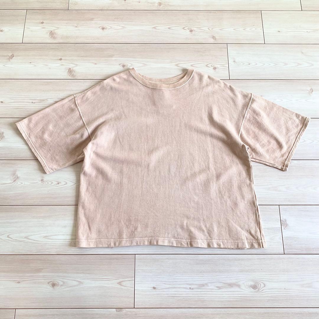 未使用タグ付 SAYAKA DAVIS 金井工芸 ナチュラルダイ Tシャツ