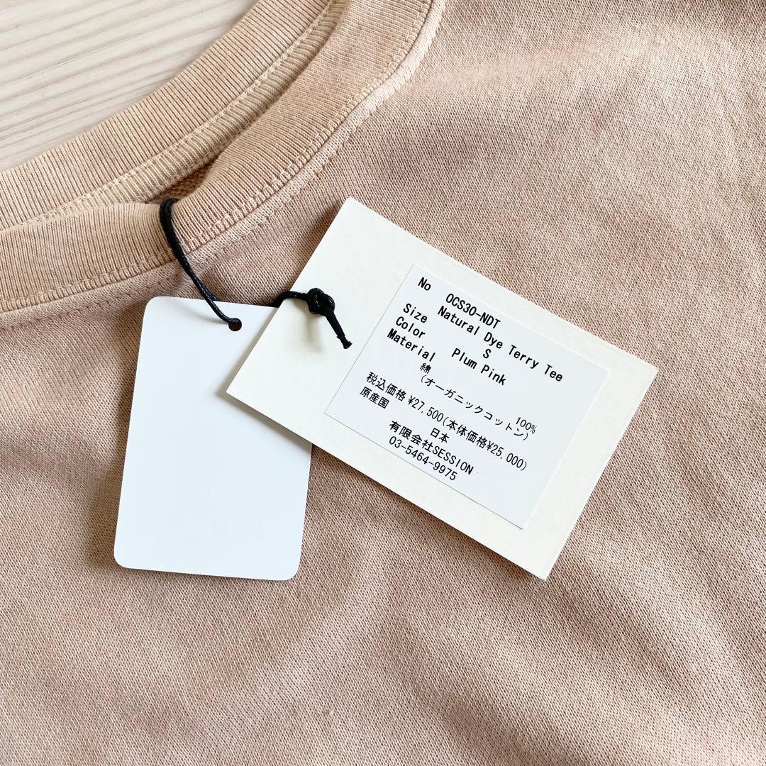 未使用タグ付 SAYAKA DAVIS 金井工芸 ナチュラルダイ Tシャツ