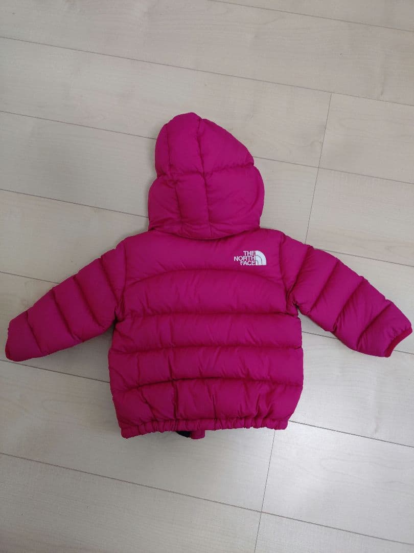 The North Face フード付きダウンジャケット ピンク