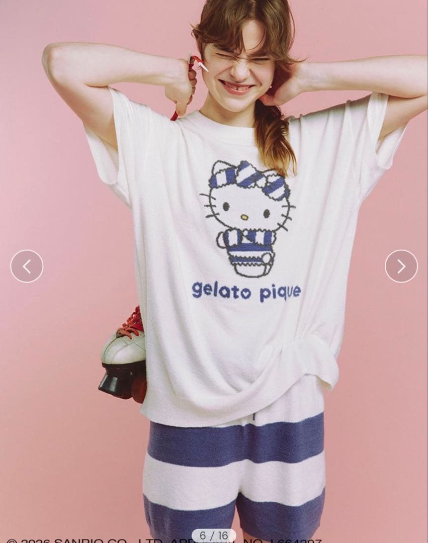 sanrio house&gelato pique ルームウェアセット
