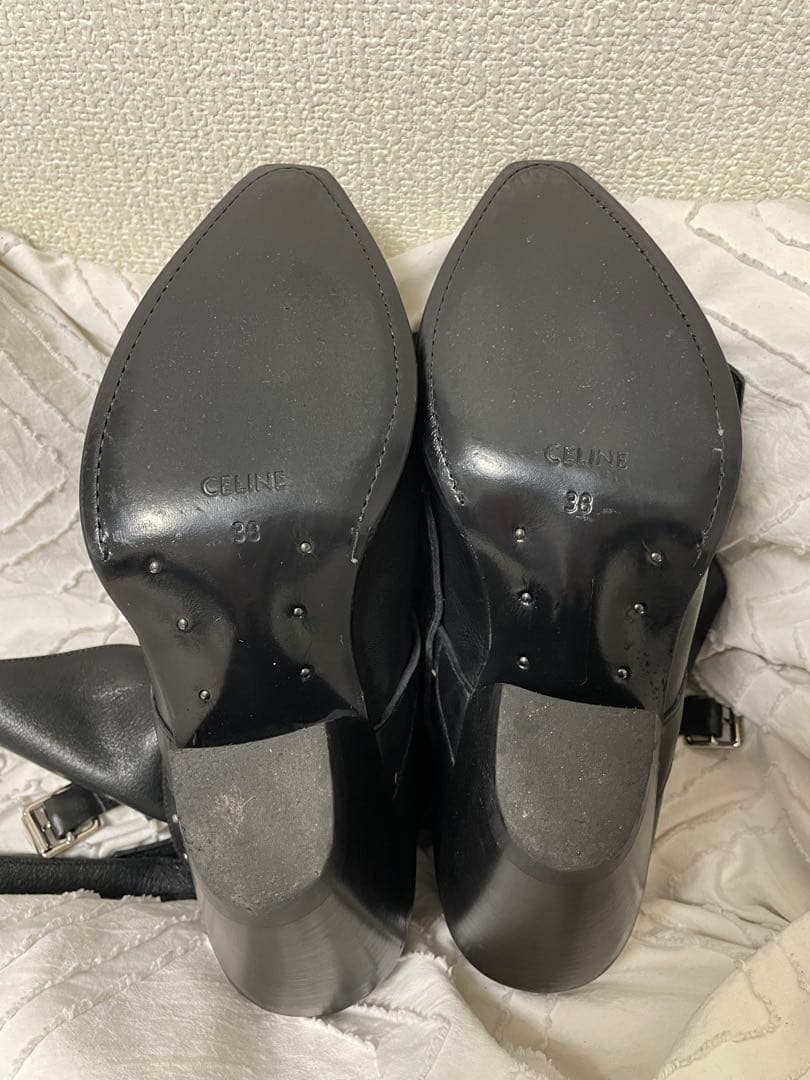 CELINE ブーツ サイズ38 エディスリマン
