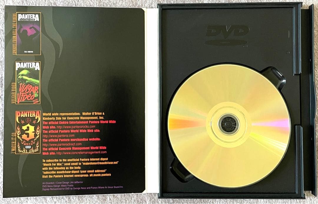 【DVD】パンテラ 3Vulgar Videos from Hell