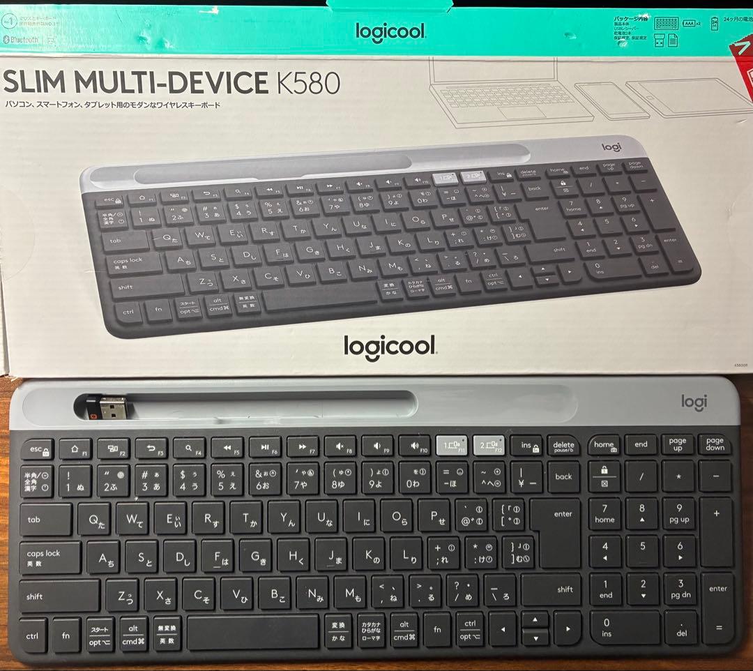 logicool K580 スリムマルチデバイスキーボード