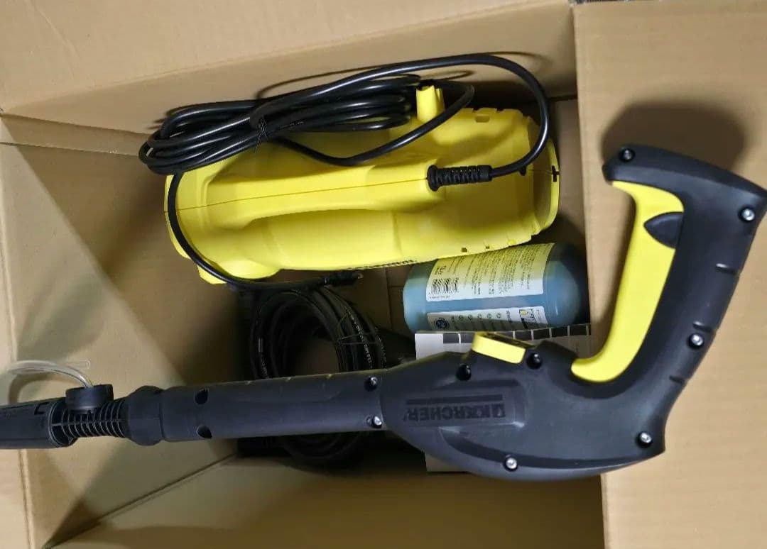 【未使用品】ケルヒャー 家庭用高圧洗浄機 K 2 クラシック プラス　カーキット