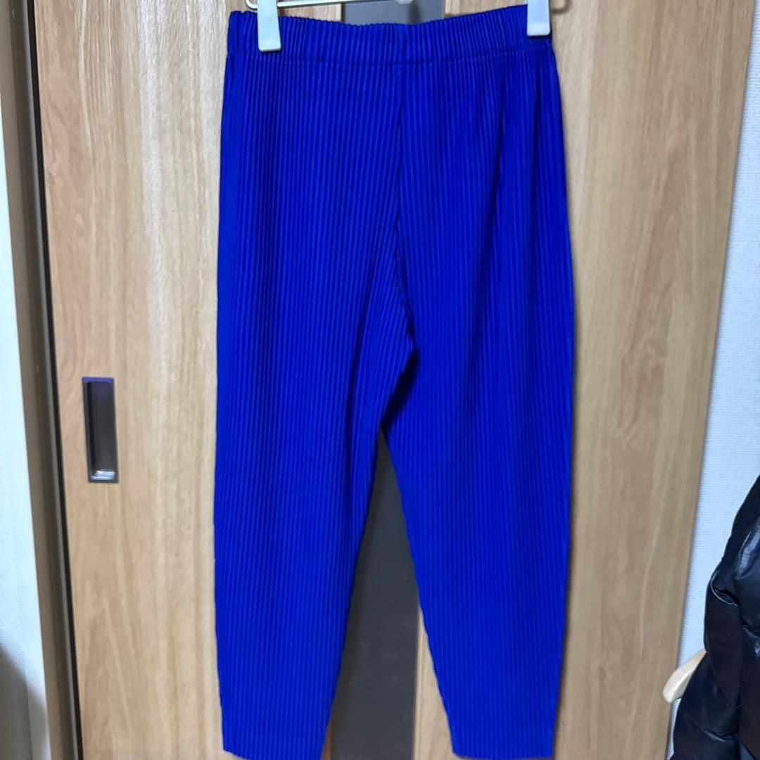 k*k様 ISSEY MIYAKE HOMME PLISSE 青プリーツパンツ