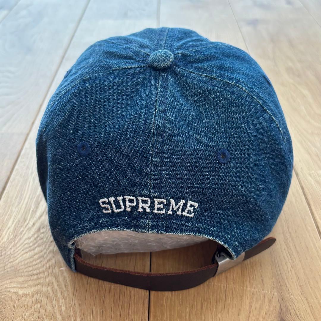帽子 Supreme Washed Denim S Logo 6-Panel Cap