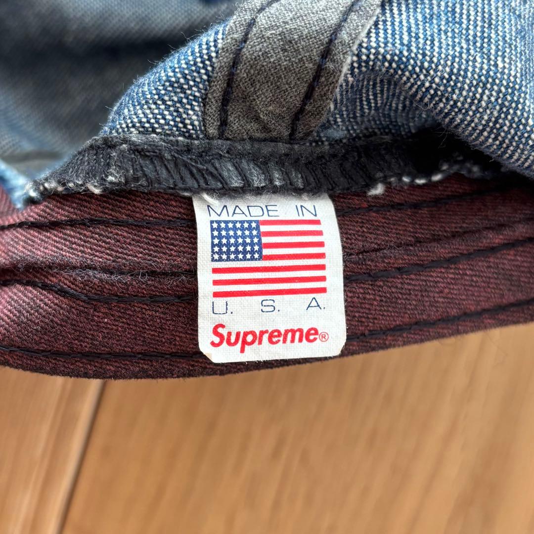 帽子 Supreme Washed Denim S Logo 6-Panel Cap