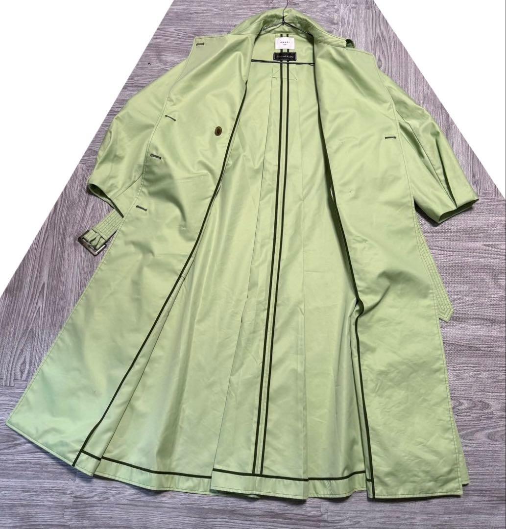 ジャケット・アウター Ameri TURKEY ORGANIC FLARE TRENCH COAT M