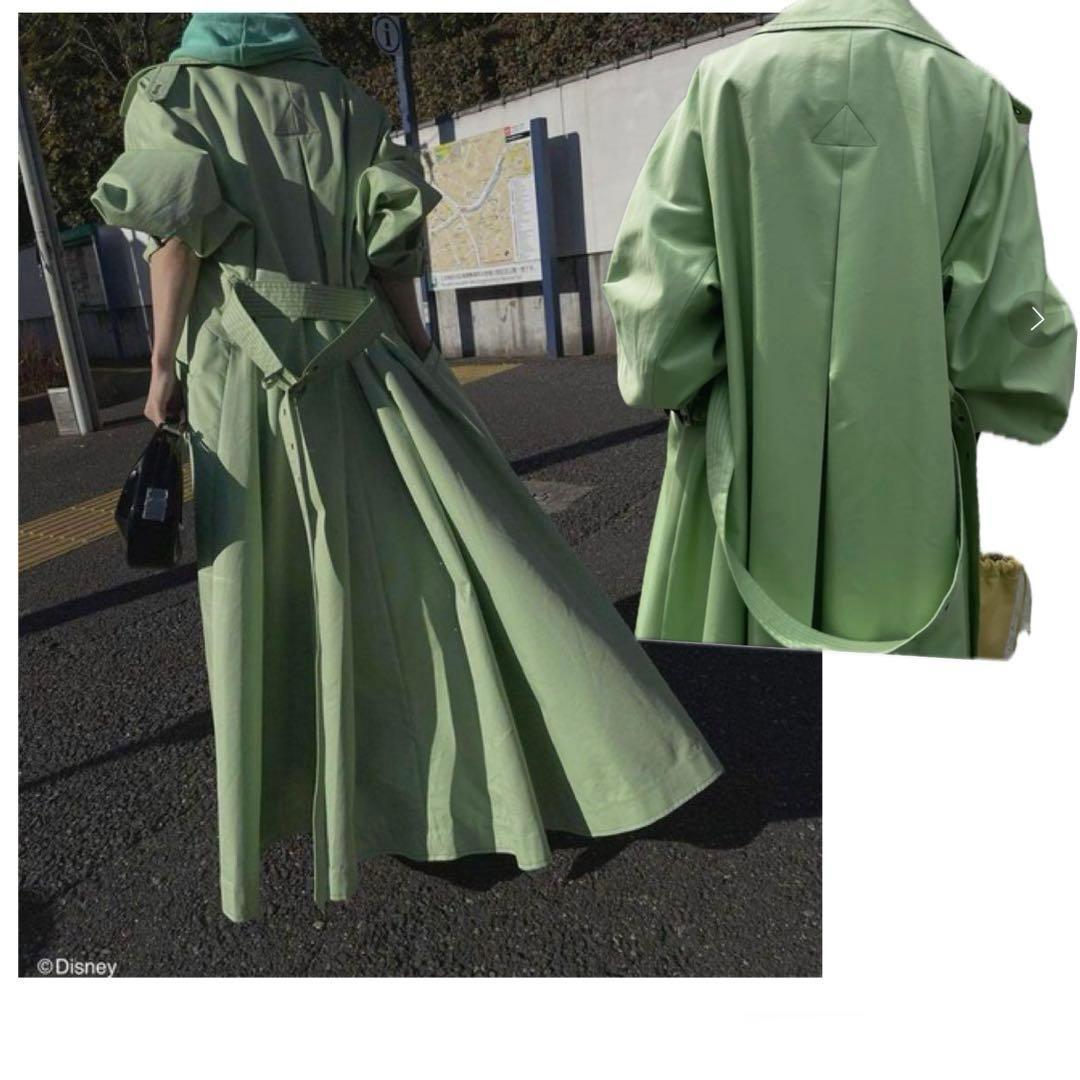 ジャケット・アウター Ameri TURKEY ORGANIC FLARE TRENCH COAT M