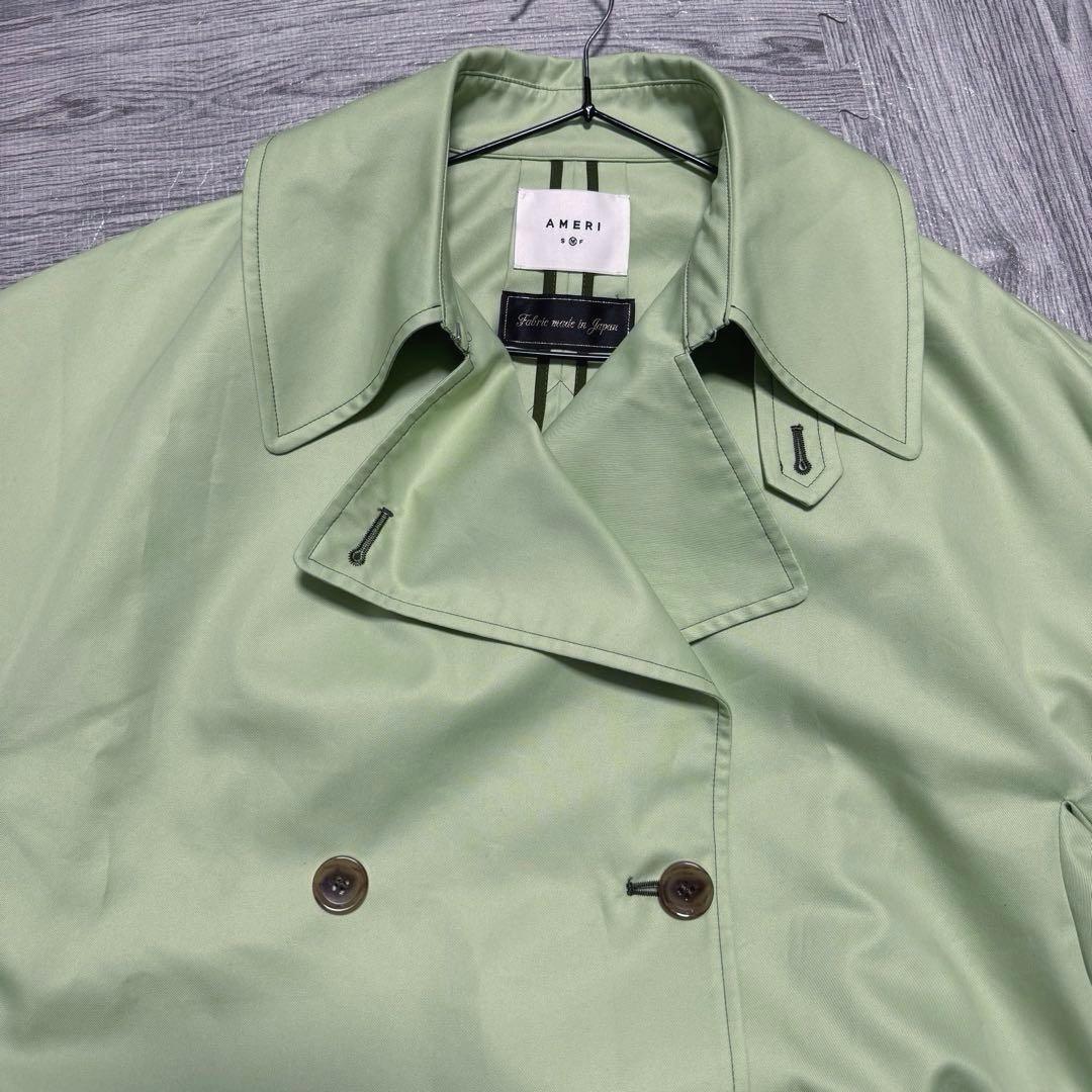 ジャケット・アウター Ameri TURKEY ORGANIC FLARE TRENCH COAT M