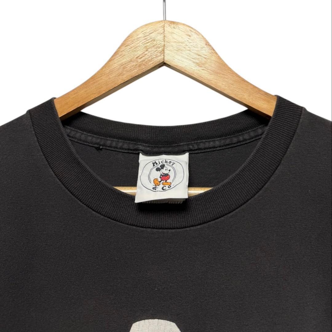 90s〜00s ミッキー ハンド Tシャツ XL〜