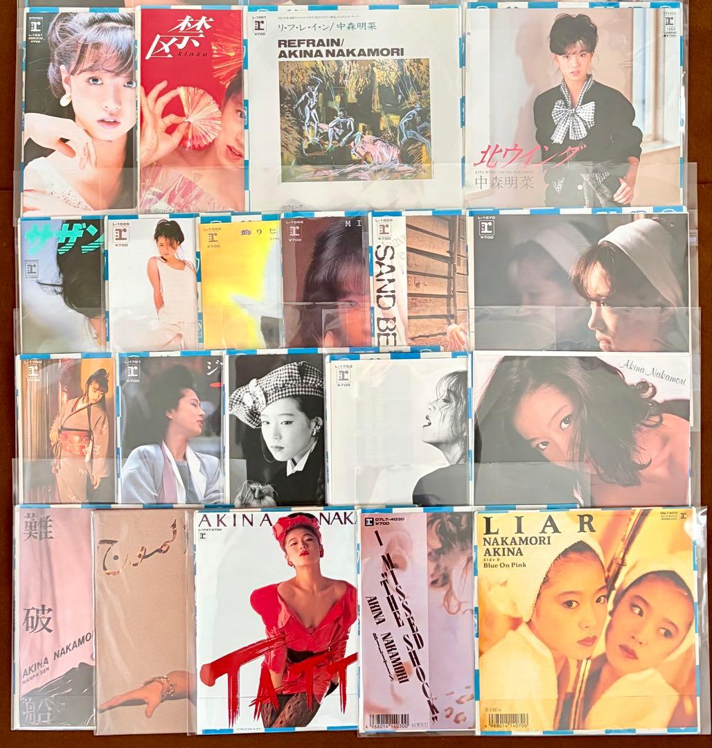 美盤美品 中森明菜epレコードTATOO スローモーション LIAR他25枚