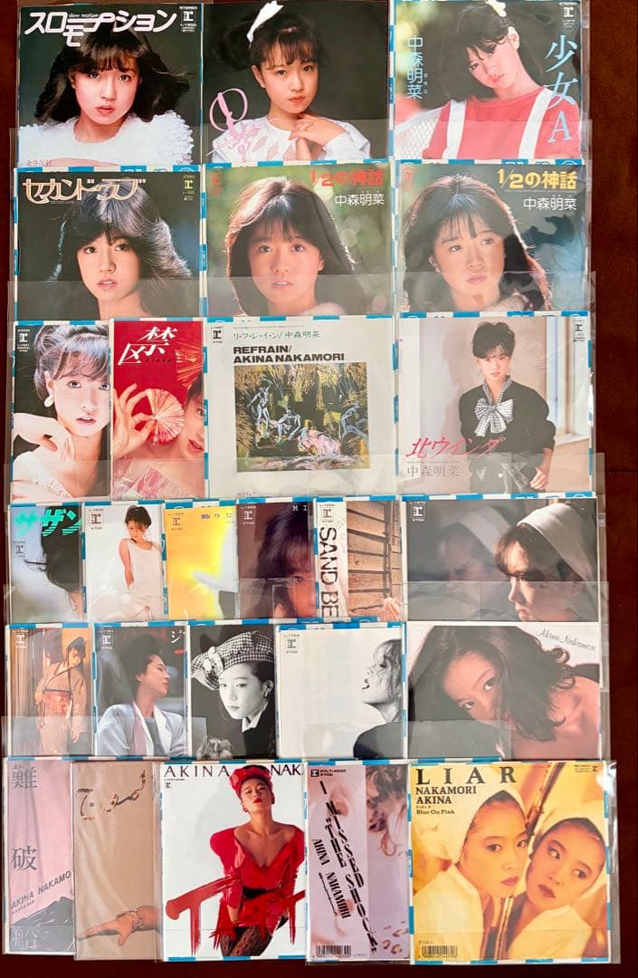 美盤美品 中森明菜epレコードTATOO スローモーション LIAR他25枚