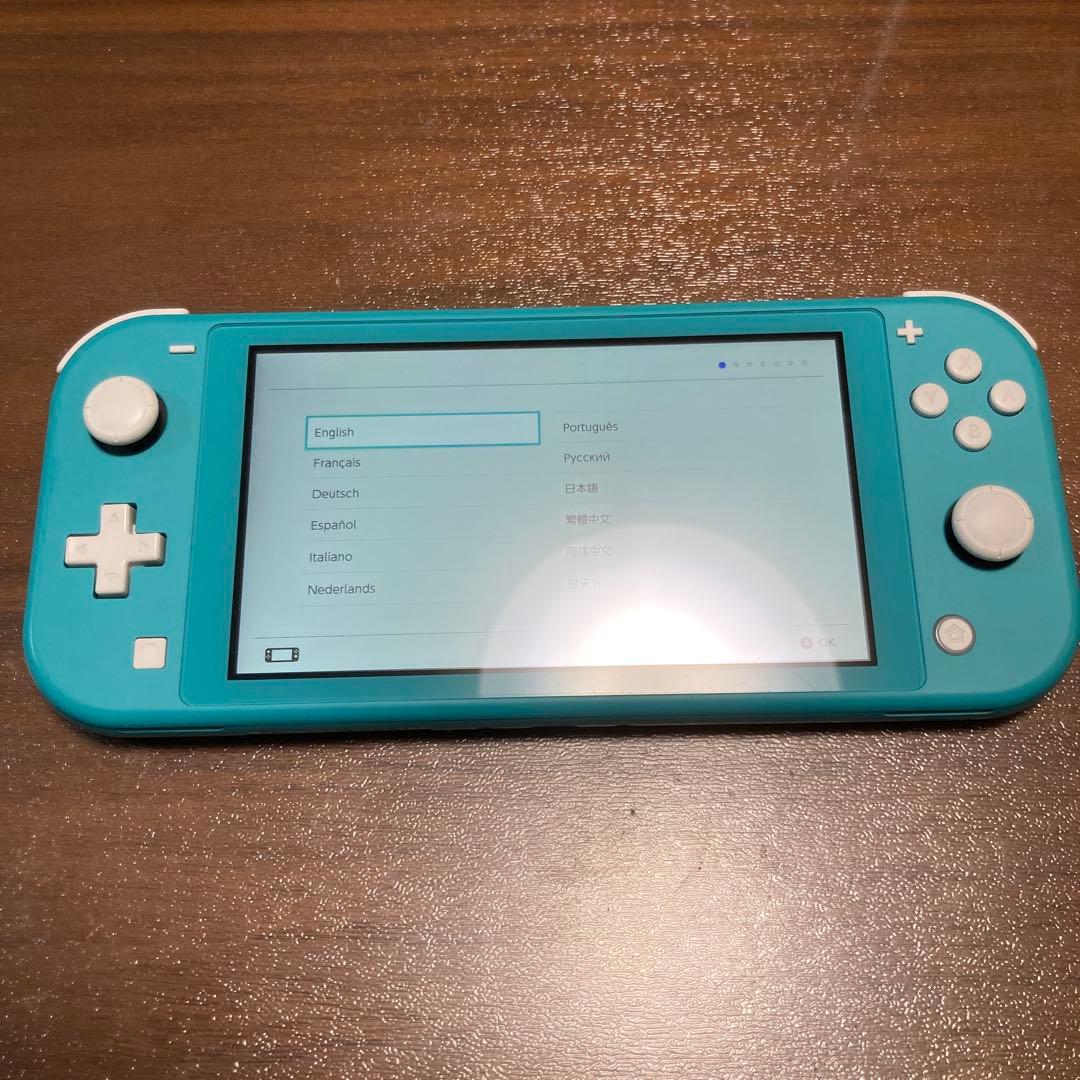 Nintendo Switch Lite ターコイズ 本体 充電器付き