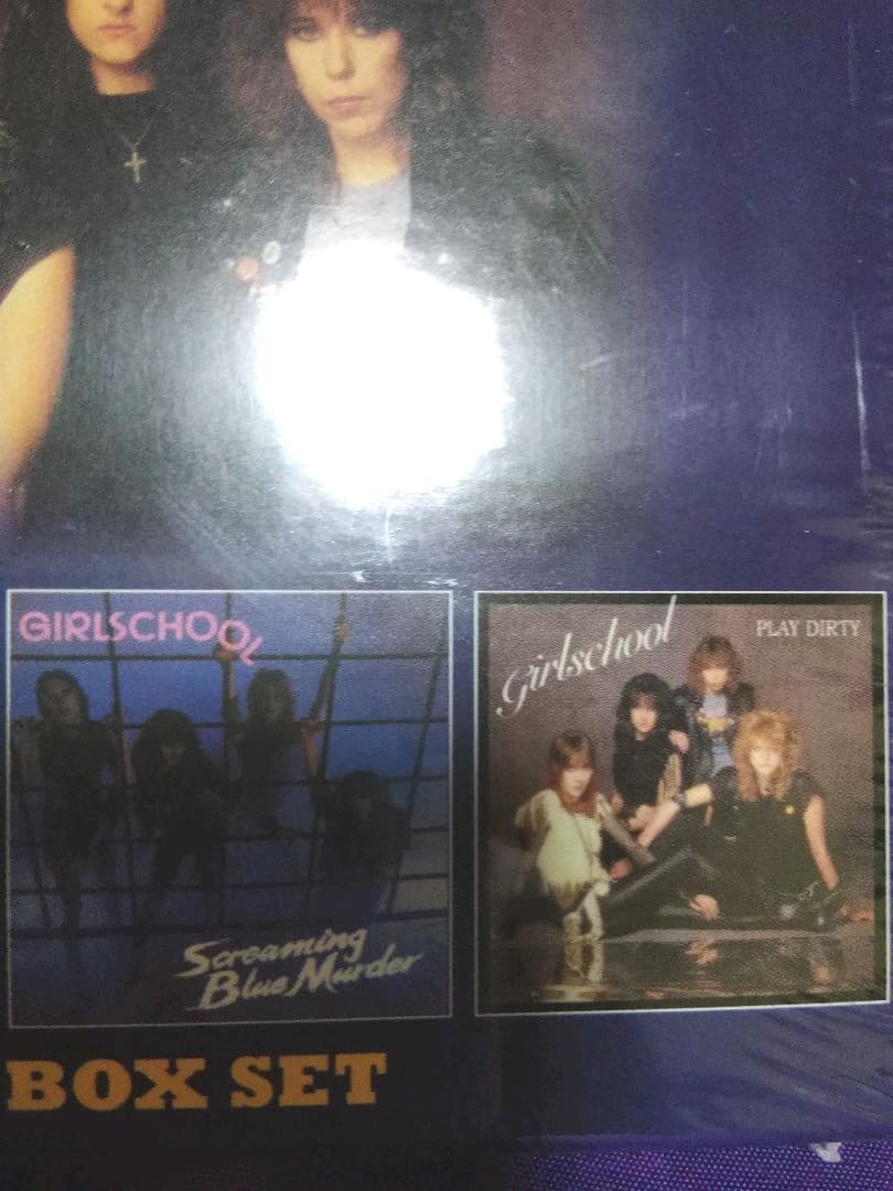 ガールスクール/ザ・ブロンズ・イヤーズ　4CD BOX SET　輸入盤　新品