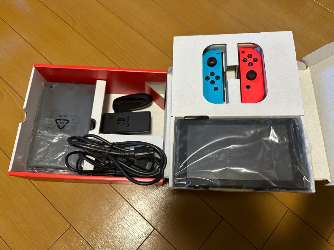 Nintendo Switch 本体 青/オレンジ Joy-Con
