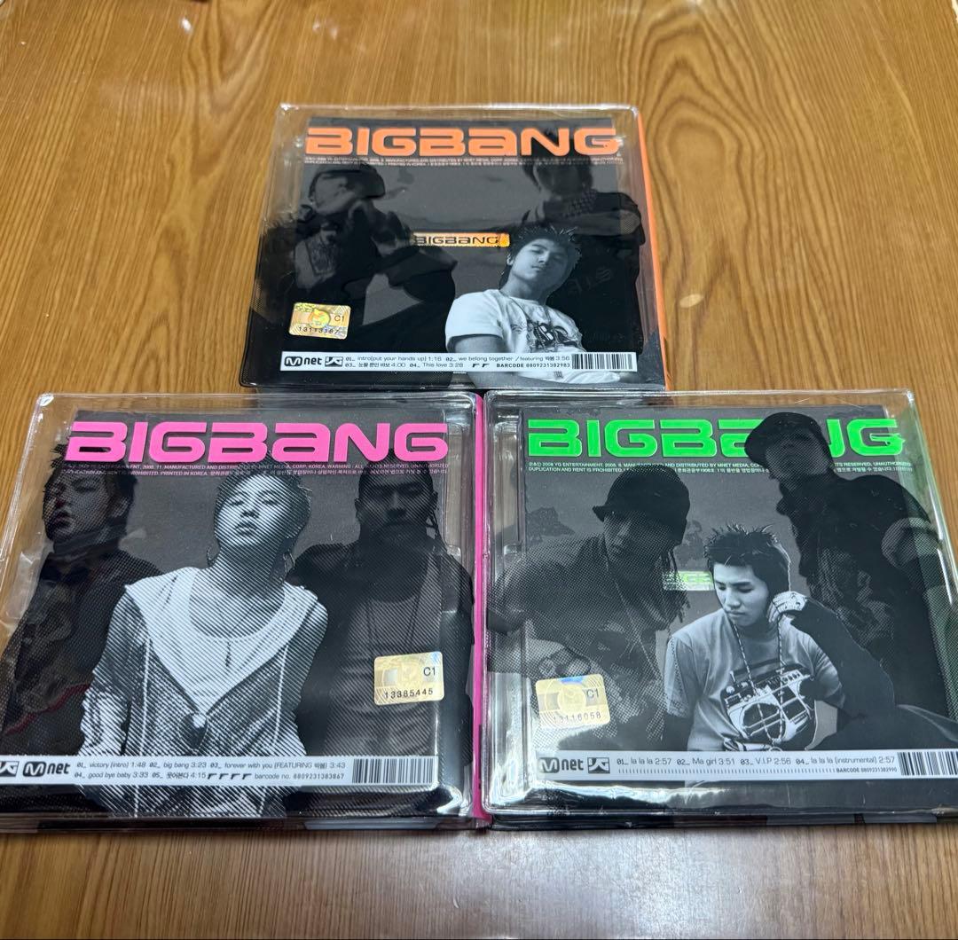 希少！BIGBANG 1th、2nd、3rd singleアルバム セット