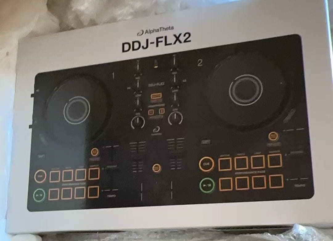 新品AlphaThetaコンパクト 2ch DJコントローラー DDJ-FLX2