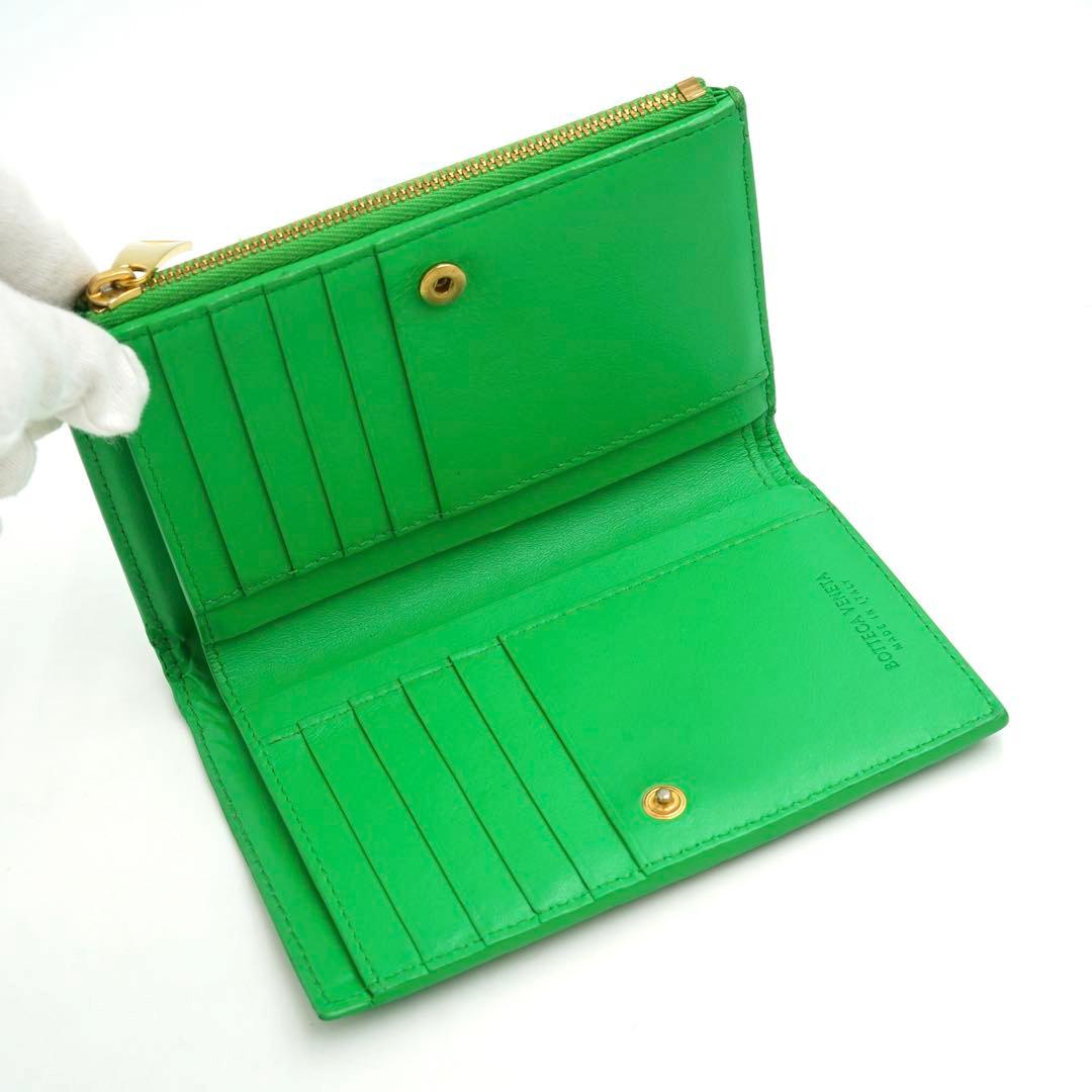 ✨未使用展示品・箱付✨　bottega ミディアム　ウォレット　イントレチャート