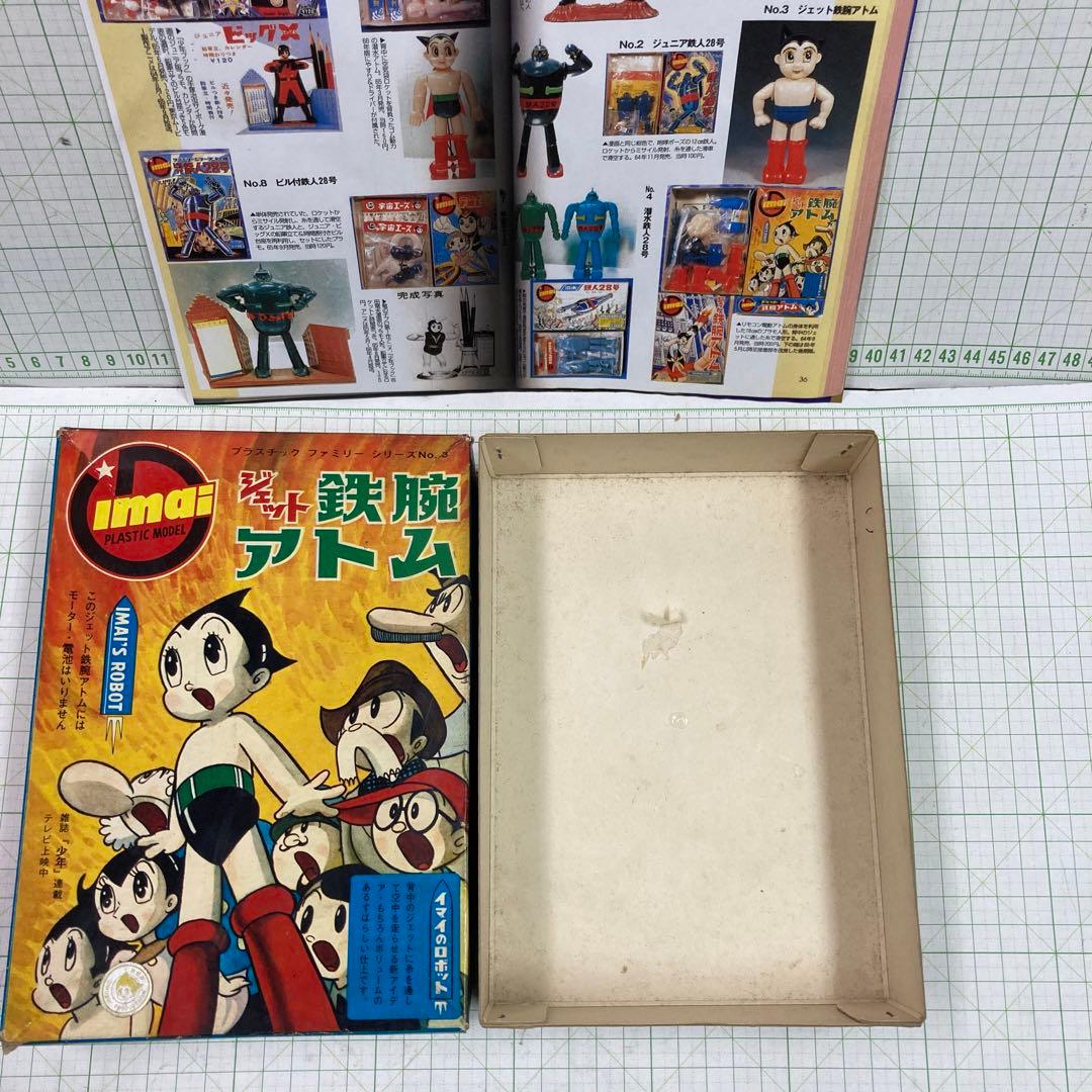 1964年9月に発売された、旧イマイのジェット鉄腕アトムの空箱のみです！綺麗な箱