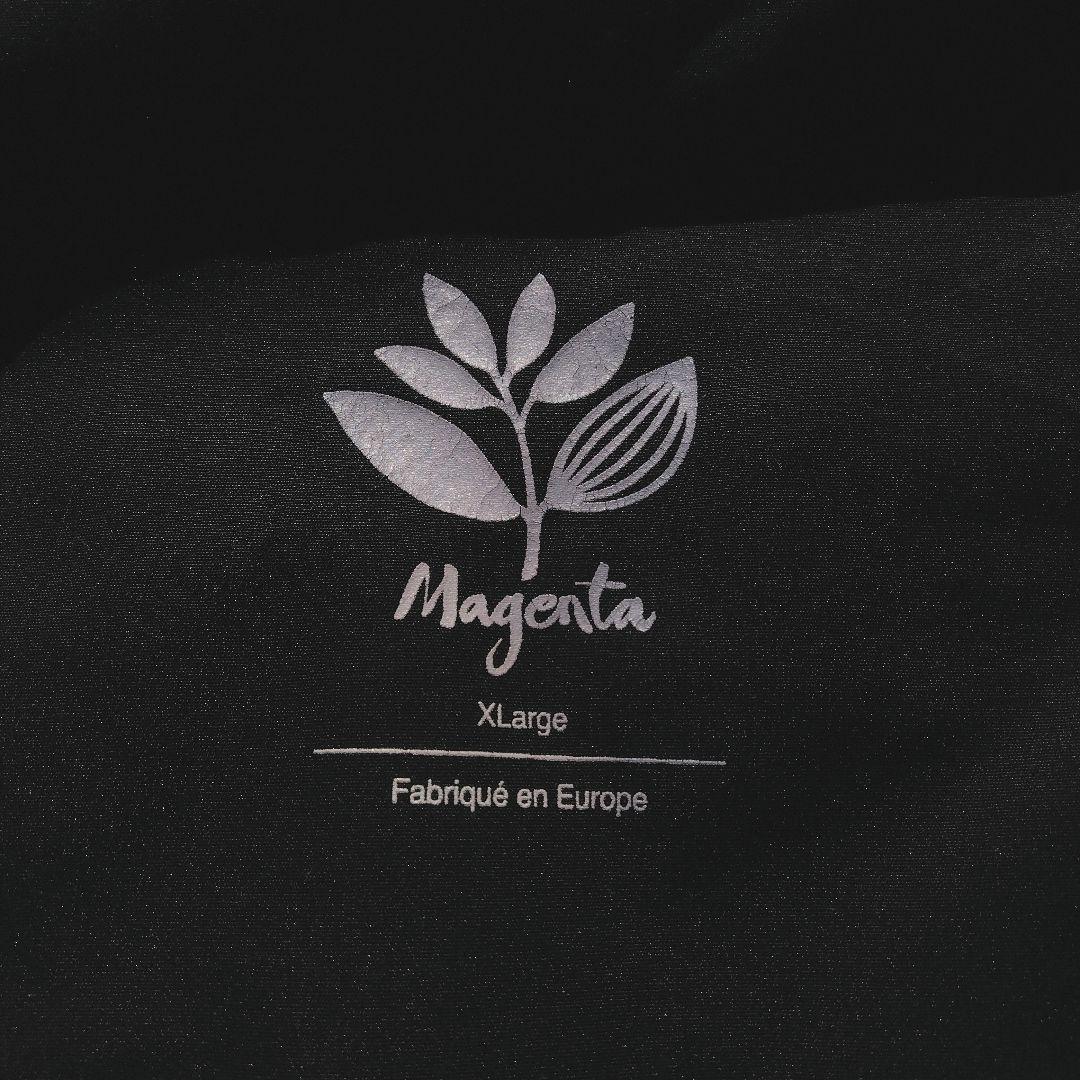 Magenta ジップアップ コーチジャケット XL ブラック ドローコード