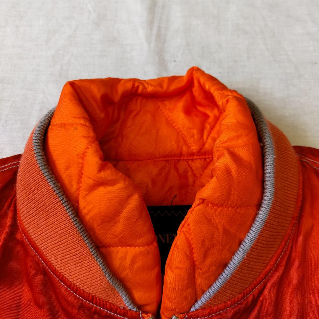 80s BONEVILLE Navy Arctic フライトジャケット MA-1