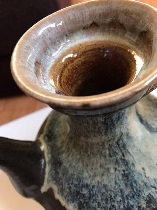 水差し　煎茶道具華道インテリア小物置物和風洋風陶芸水差し花瓶茶道具茶道陶器水注