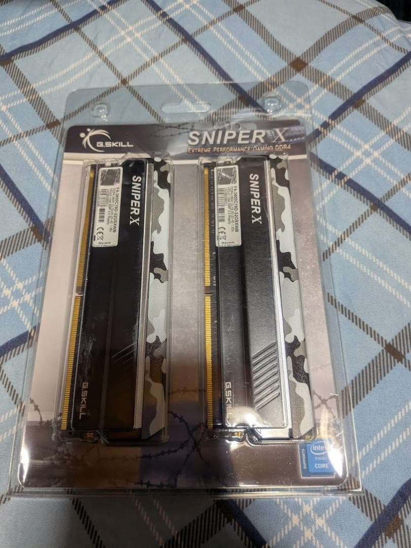 G.SKILL F4-3600C19D-32GSXWB DDR4 16GB×2
