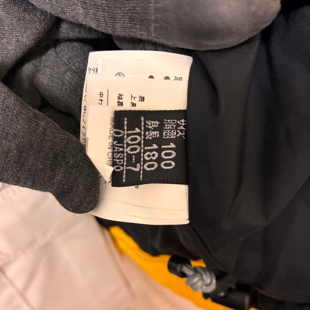 メンズ　スキー　スノボ　ウェア　大きめ　O XL 上下　黒　エレッセ　カッコいい