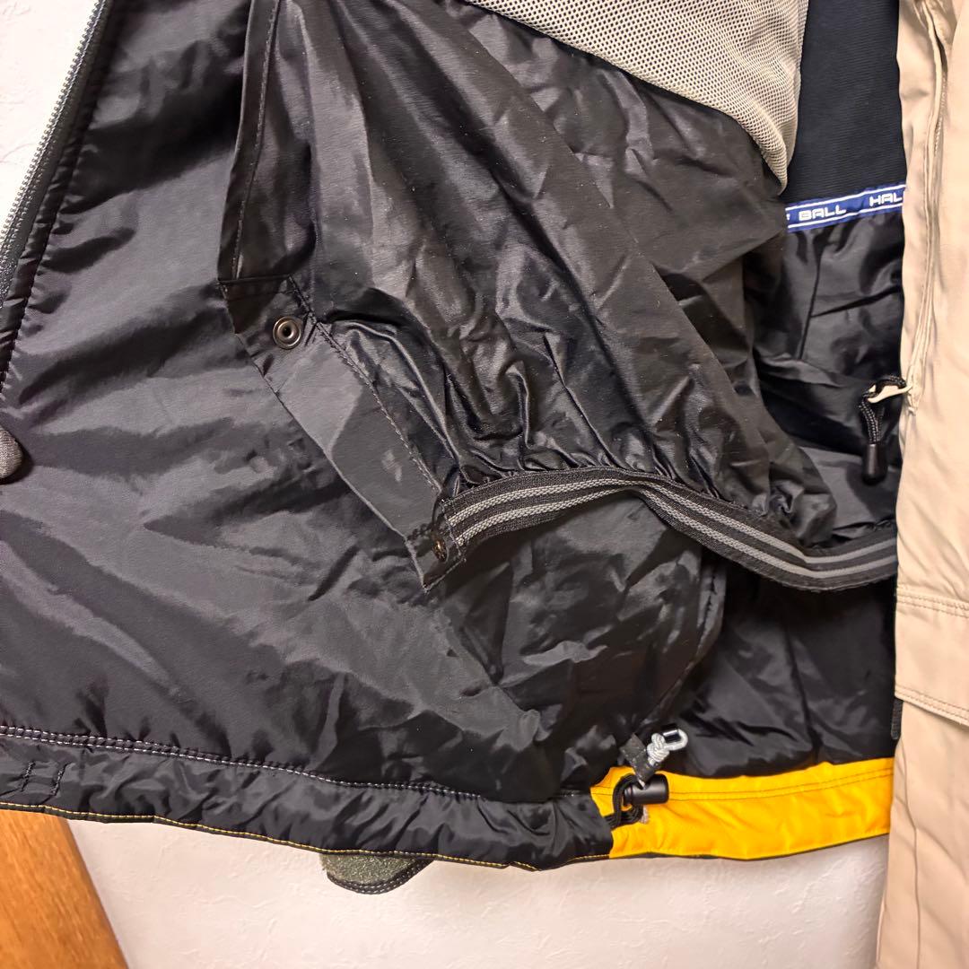 メンズ　スキー　スノボ　ウェア　大きめ　O XL 上下　黒　エレッセ　カッコいい