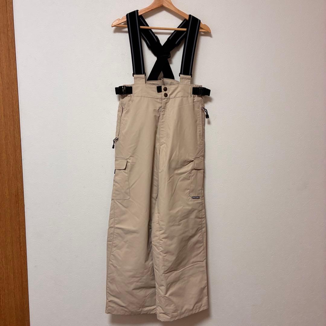 メンズ　スキー　スノボ　ウェア　大きめ　O XL 上下　黒　エレッセ　カッコいい