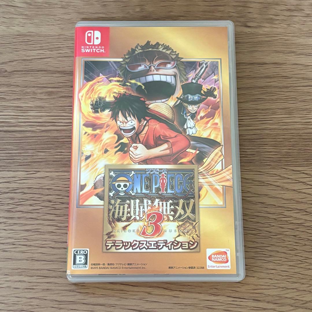 Nintendo Switch ONE PIECEゲーム　3種セット