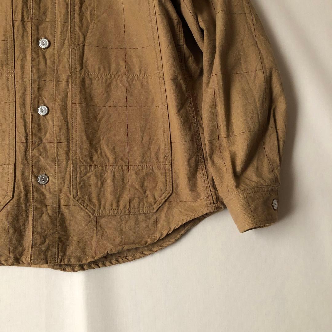 【春物】SASSAFRAS ササフラス シャツジャケット ブルゾン ワーク