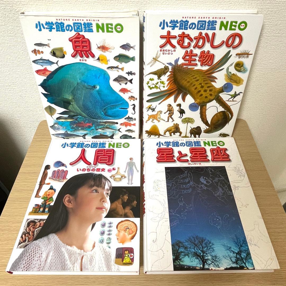 【人気シリーズ】小学館の図鑑neo 12冊まとめ／自由研究・知育本／図鑑中古本