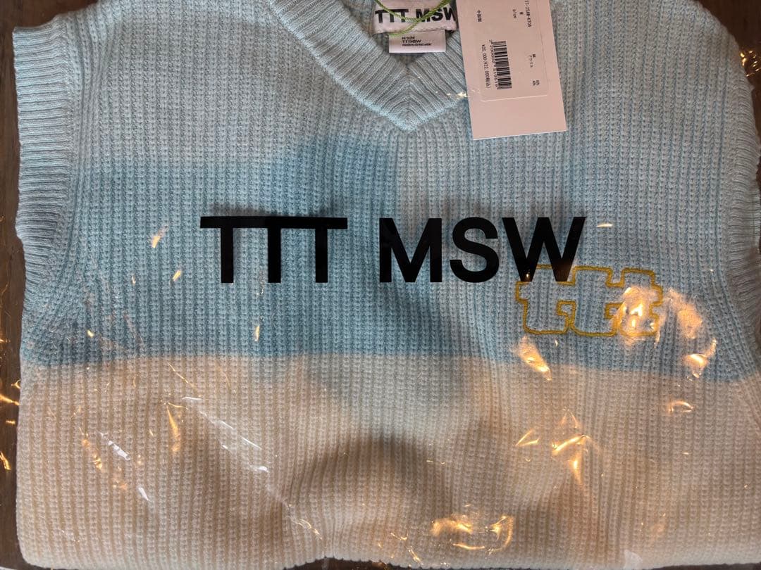 TTT MSW Knit vest（BLUE）