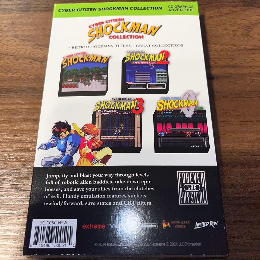 Nintendo Switch Cyber Citizen Shockman Collection switch